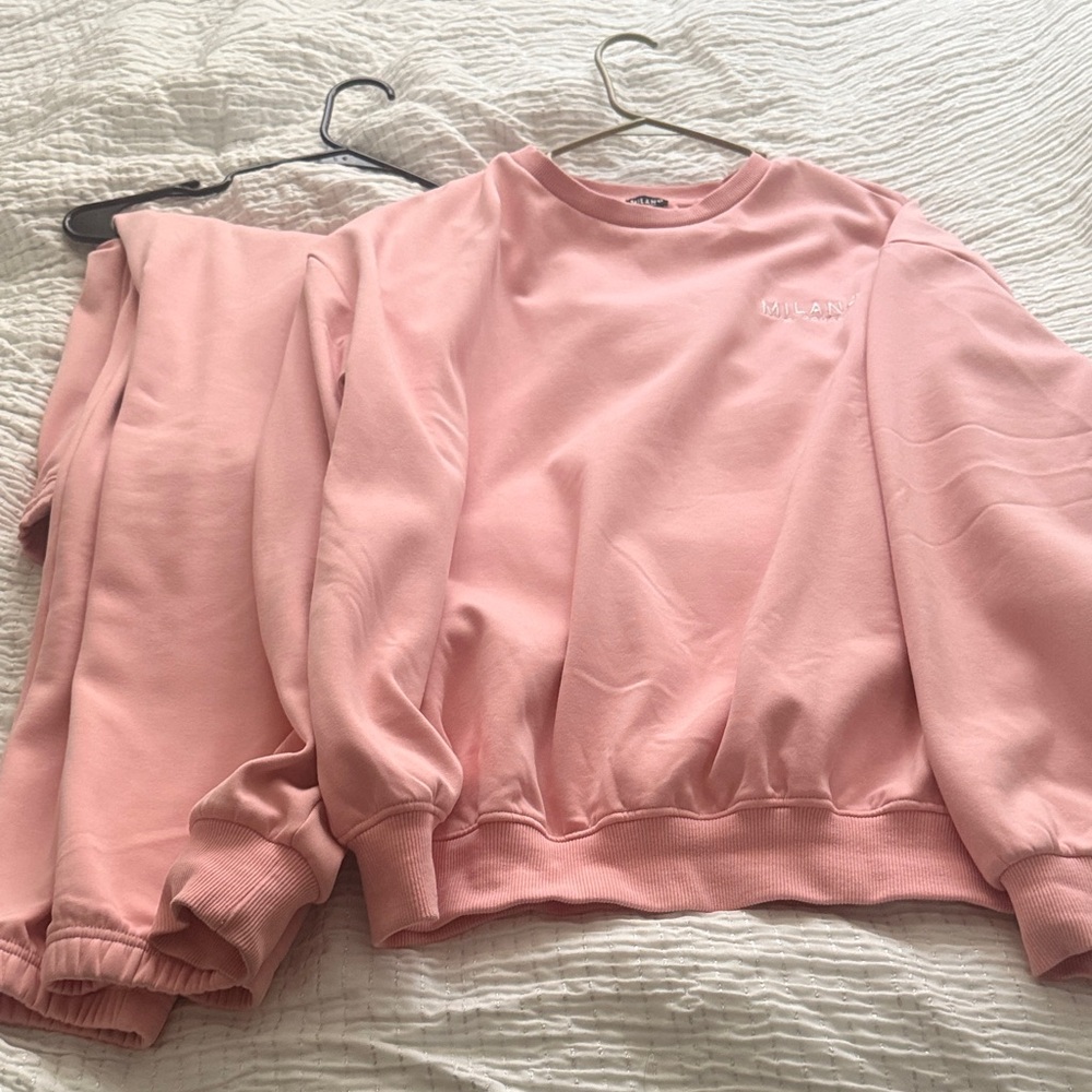 Milano Soft Pink Lounge Set